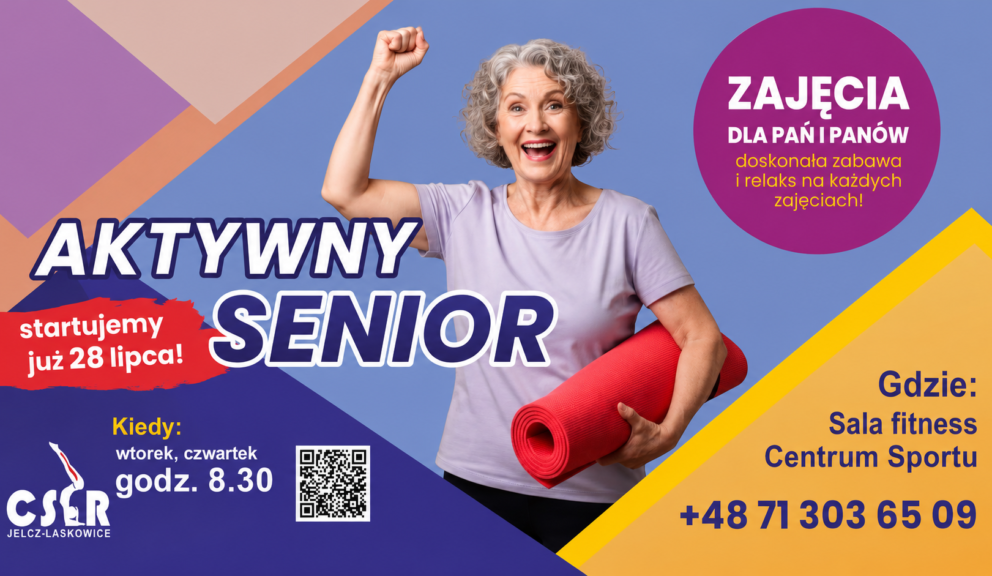 NOWOŚĆ – Zajęcia Aktywny Senior
